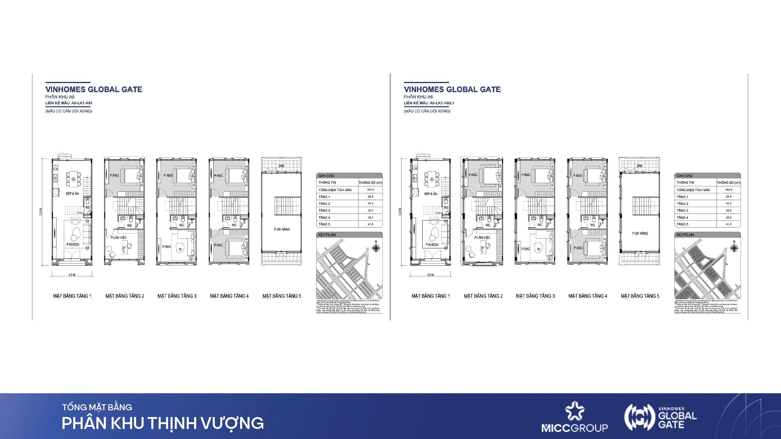 Layout Thiết Kế &#8211; Phân Khu Thịnh Vượng