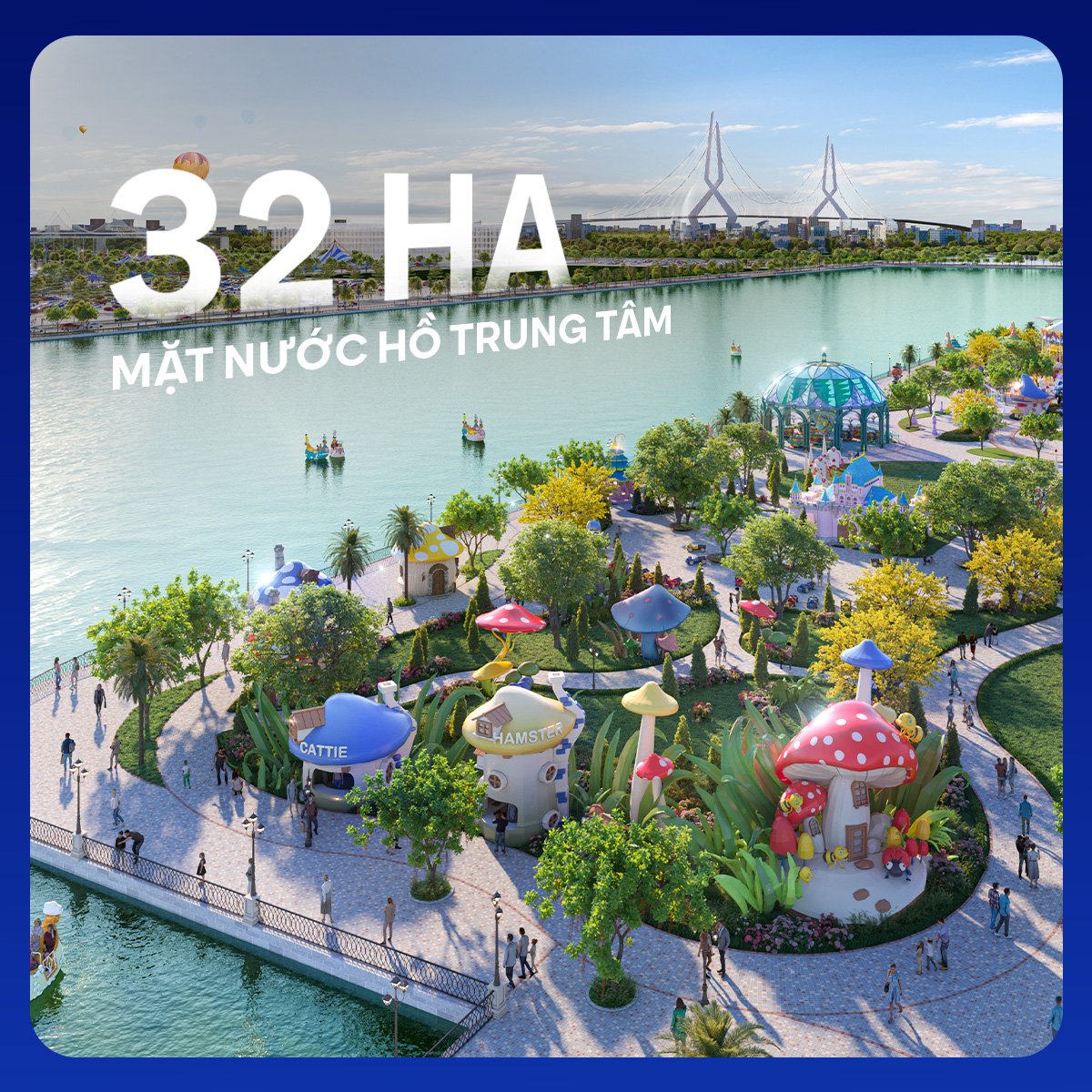 Công viên Xứ Sở Thần Tiên &#8211; Vùng đất cổ tích giữa Vinhomes Global Gate (Cổ Loa)