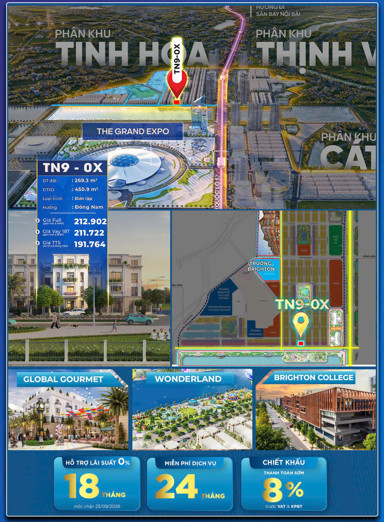 Bán Độc Quyền Đơn lập Mặt Hồ TN9-07